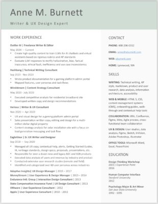 thumbnail image of resume